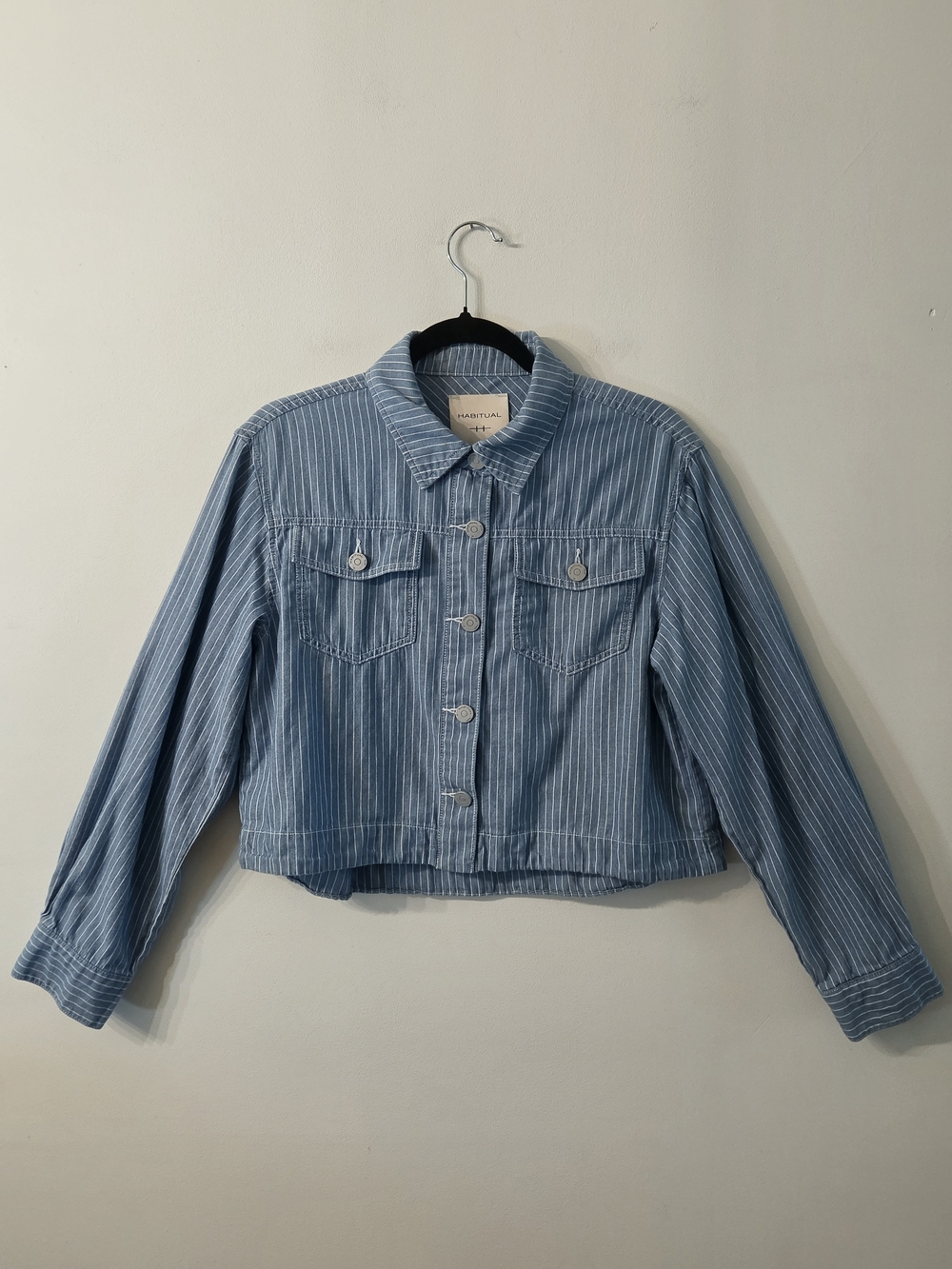 Habitual Blue Pinstripe Jacket
